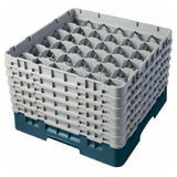 Cambro 36S1114414 Camrack® Glass Rack With (6) Soft Gray Extenders Full Size