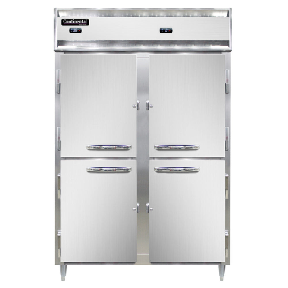 Continental Refrigerator D2RFNSAHD Designer Line Refrigerator/Freezer Reach-in