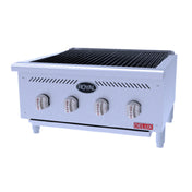 Royal Range Of California RB-830_NAT Delux Series Radiant Charbroiler Gas