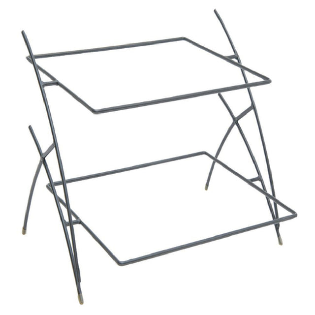 Hubert 44676 - ARCtistic Display Stand, 2-tier, 16" X 15" X 14-1/2"H