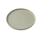 Yanco GO-109 Golden Coast Dinner Plate 9" Dia. X 5/8"H Porcelain