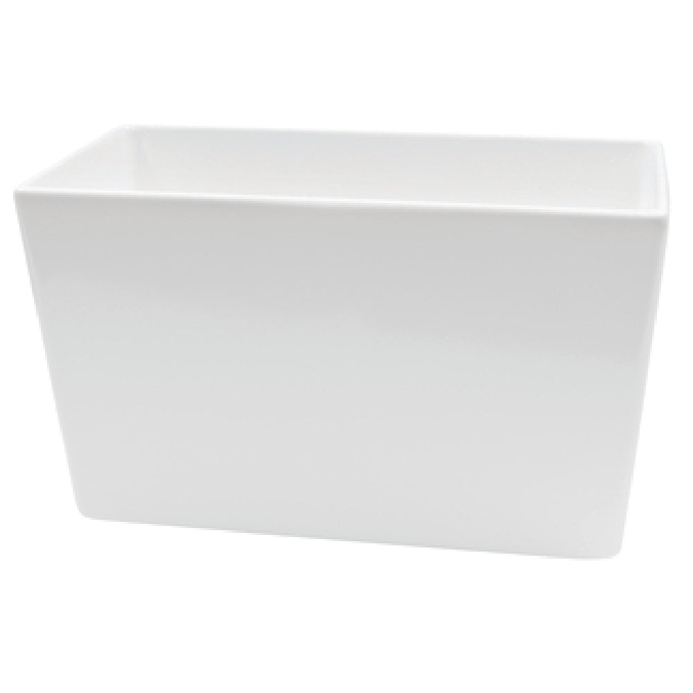 Tablecraft CW4035W Bowl 3-5/8 Qt 10" X 5" X 6"