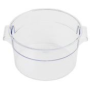 Alegacy Foodservice Products PCSC2R E™ Economy Storage Container 2-1/8 Qt. 7-1/4" Dia. X 4-1/4" Deep