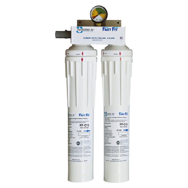 Terry H2O Solutions FF-C15-2 Systems IV® Water Filtration System (2) Unit System