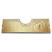 Micro Matic DP-MET-T-PVD-24GR-Z Drip Tray Trough Surface Mount 24"W X 8-1/2"D