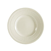 CAC China RID-21 Ridgemont Plate 11-3/8" Dia. X 1-1/4"H Round