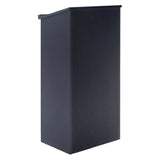 Alpine Industries ADI661-01-BLK Speakers Podium Lectern Floor Model 23"W X 15"D