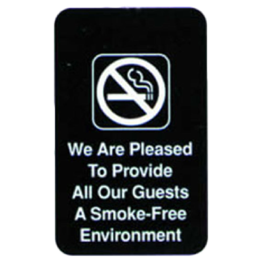 Royal ROY 695601 - Sign, 6" X 9", Smoke-Free Environment