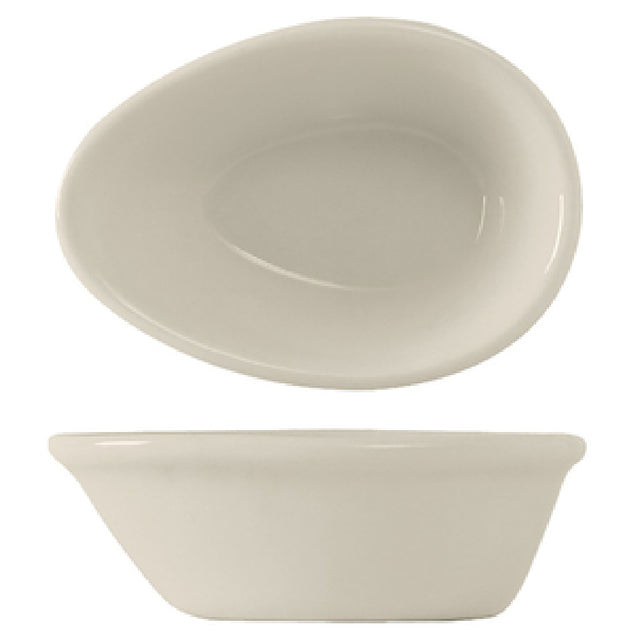 Tuxton BEX-025A Ramekin 2-1/2 Oz. 3-3/4" X 2-5/8" X 1-1/4"H
