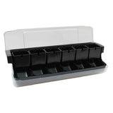 TableCraft Products BCD6000BK - Cash & Carry First In First Out Garnish Station, 20-1/8" X 6-3/4" X 6-1/2"