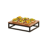 Cal-Mil 23853-3-13 Riser 10"W X 12"D X 3"H Black Powder-coated Metal