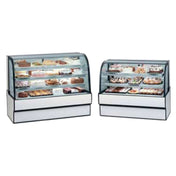 Federal Industries CGR7742 Curved Glass Refrigerated Bakery Case 77.13"W X 35.31"D X 42”H