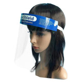 Omcan 46665 (46665) Disposable Face Shield Full Face Cover Head Mounted Splash Protector