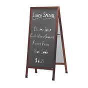 Aarco MLA1B Sidewalk Chalkboard Extra Large 68"W X 30"