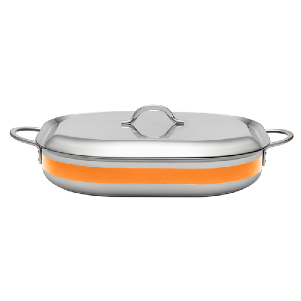 Bon Chef 71023-CF2-O Country French X Pan 5 Qt. 15" X 11" X 2-7/8"