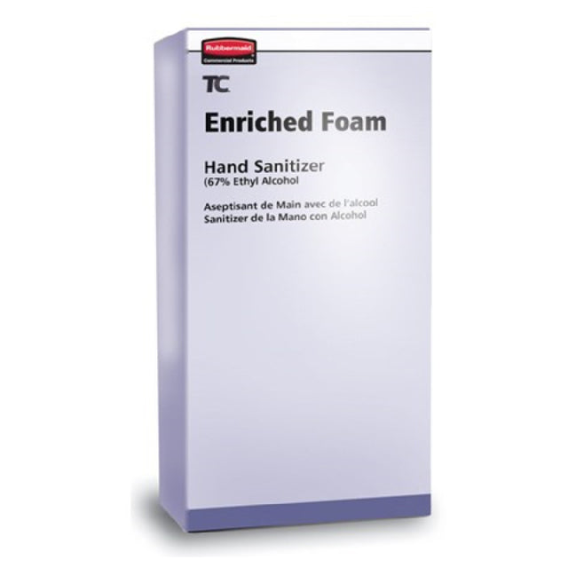 Rubbermaid 2080803 TC Hand Sanitizer Refill 1000 Ml Enriched Foam