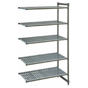 Cambro CBA183672V5580 Camshelving® Basics Plus Add-On Unit 18"W X 36"L X 72"H