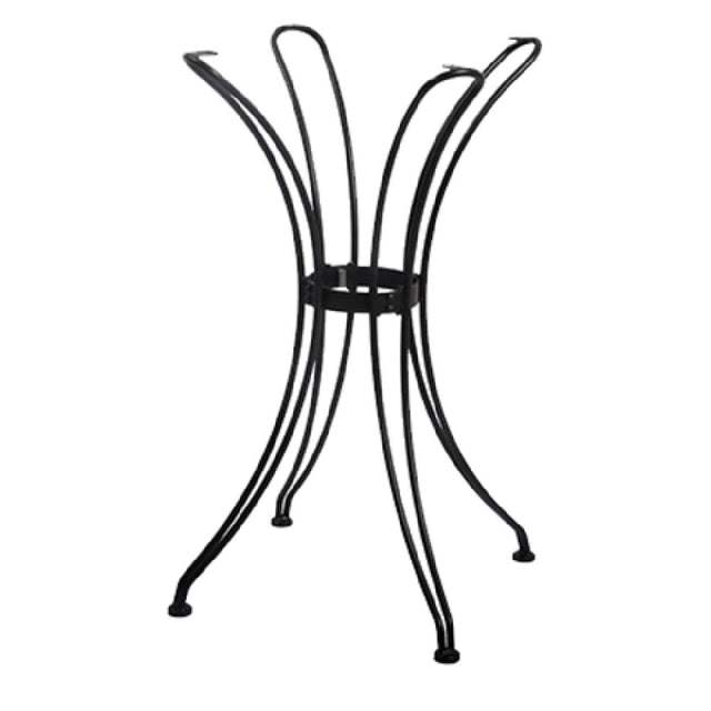Plantation Prestige Commercial Furniture 2365700-0150 Butterfly Table Base Bar Height Solid Steel For 32" Or Smaller Tops