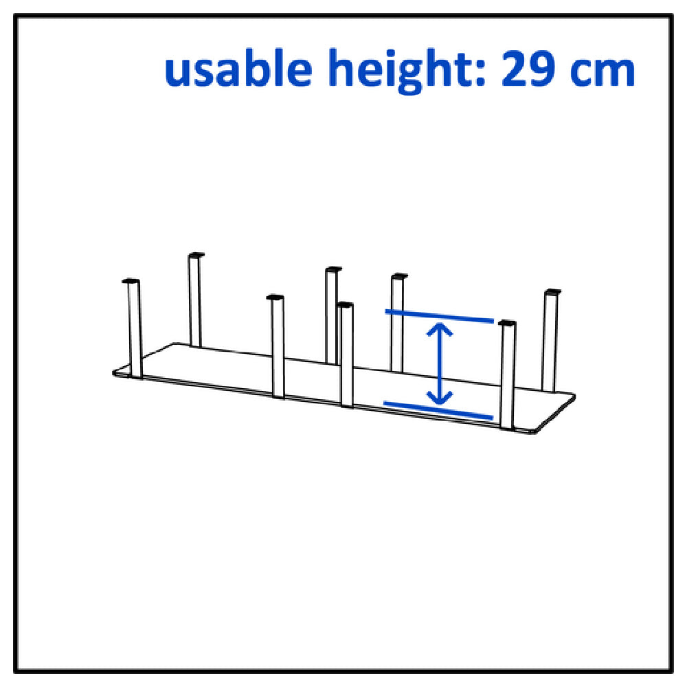 BauscherHepp VE-50021 Venta® Shelf To Create Storage Space Under A Buffet Table