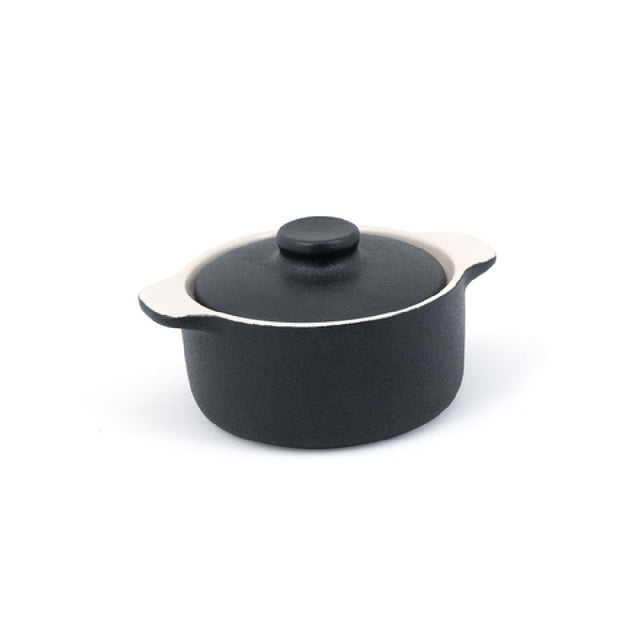 FOH DBO133BKC23 Kiln® Ovenware Dish 16 Oz. 6-1/4" X 4-3/4" X 2-1/4"