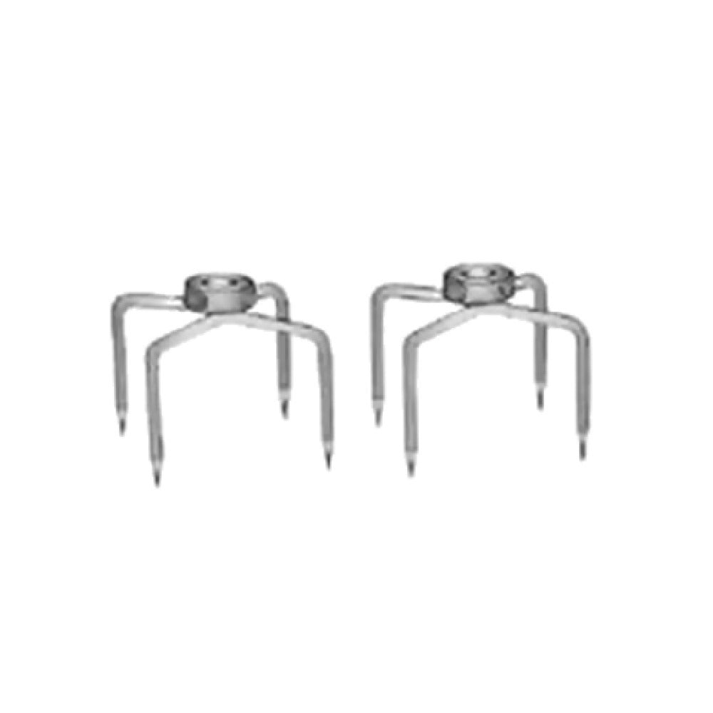 Crown Verity CV-FA-5 Fork Assembly 5" Complete Set Of 2 For Heavy Duty Rotisserie