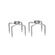Crown Verity CV-FA-5 Fork Assembly 5" Complete Set Of 2 For Heavy Duty Rotisserie