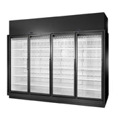 True Refrigeration TRM4M-YY-BLK-WHT-1BLKRRRR-4 Refrigerated Merchandiser