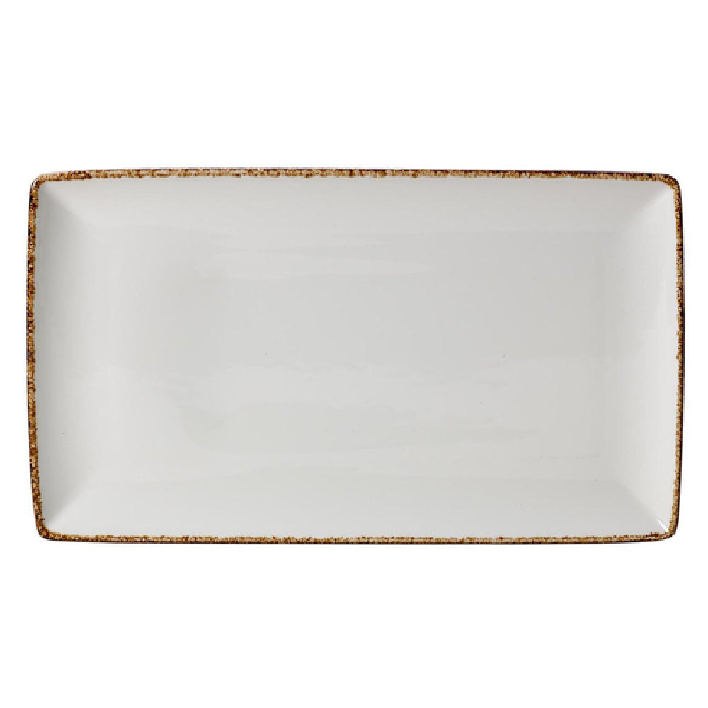Steelite 17140550 Rectangle Tray 10.625" X 6.5" X 0.88" Dapple