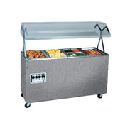 Vollrath 387272 2-Series Affordable Portable™ Hot Food Station (3) Well 46"W X 28-5/8"D X 57-5/16"H (overall)