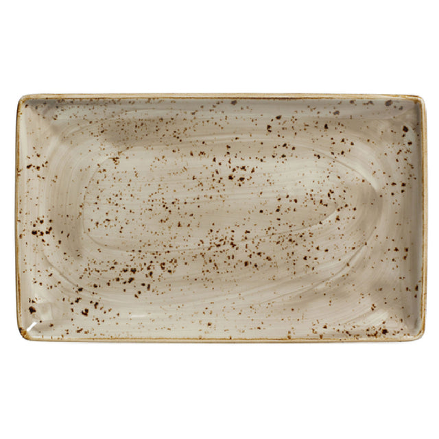 Steelite 11290550 Rectangle Tray 10.625" X 6.5" X 0.875" Craft