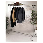 Central Specialties 1075-60P Portable Valet 60" Long Single Hat Rack