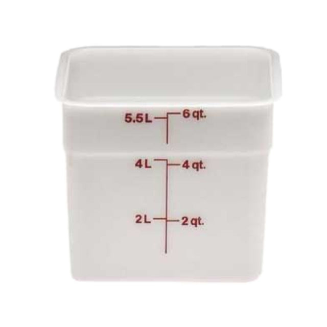 Stanton Trading PES-4 Food Storage Container Square 4 Qt.