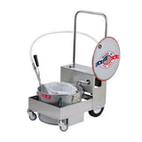MirOil USA BD505-63460 Oil Filter Machine/Discard Trolley 1 Way Pump For Fryers With Drain Valves