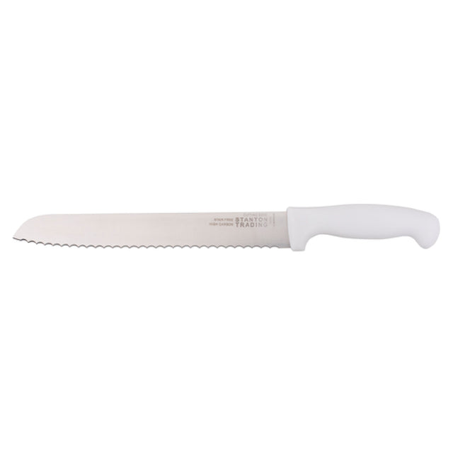Stanton Trading KNV-BRDSER10-WH Cutting Edge Bread Knife 10" Pointed Tip