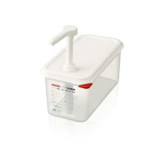 CFS Brands 01358 Araven Sauce Dispenser 4.3 L/4.5qt Capacity 1/4GN Size