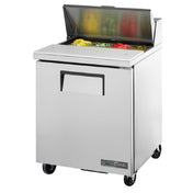 True Refrigeration TSSU-27-08-HC Sandwich/Salad Unit (8) 1/6 Size (4"D) Poly Pans