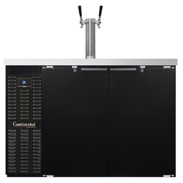 Continental Refrigerator KC50SN Keg Cooler 50"W 13.0 Cu. Ft.