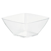 Vollrath V928001 Small Square Acrylic Bowl Clear. 0.63 QT. 5 3⁄4" L X 5 3⁄4" W X 2 3⁄4" H