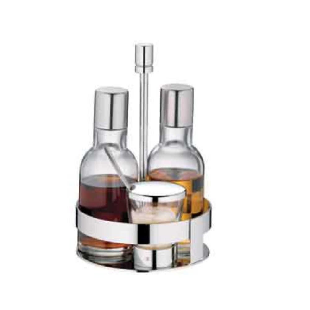 BauscherHepp 06.2341.6045 Oil/Vinegar Stand Only 5-1/2" Dia. X 8-1/4"H 18/10 Stainless Steel