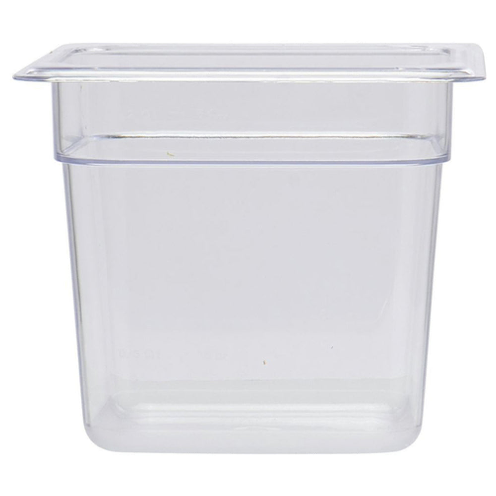 Hubert 26173 - Cold Food Pan, 1/6-size, 6" Deep