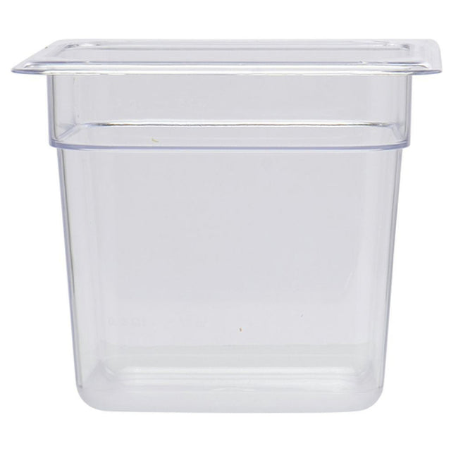 Hubert 26173 - Cold Food Pan, 1/6-size, 6" Deep