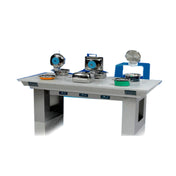 Bon Chef 50180 Mobile Communal Table 84" X 39" X 34"H Solid Stone Top