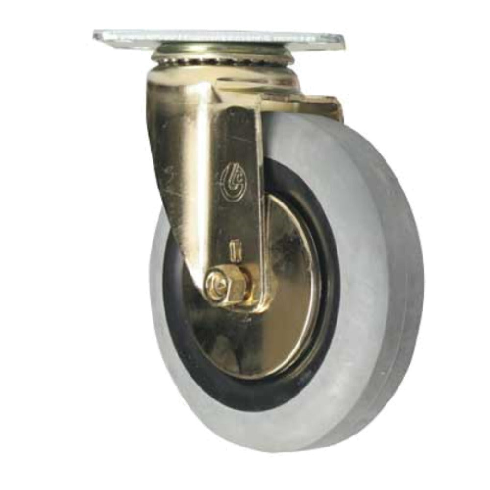 Forbes Industries 6050-S Replacement Caster 5" Dia. Grey Non-marking Wheel (#6050-W)