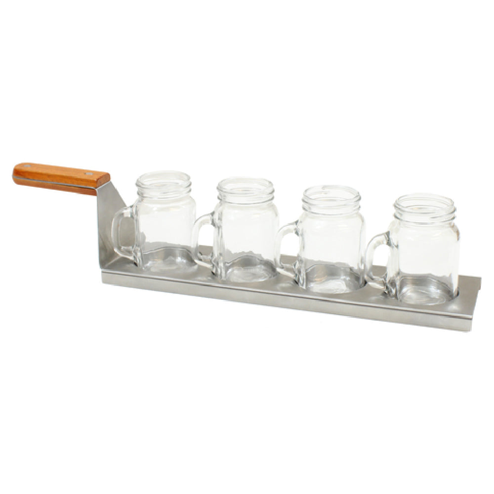 TableCraft Products 20002 - Better Burger Collection™ Drink Flight Spatula, 16" X 3-1/2" X 3-1/4"
