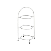 Tableware Solutions USA F91005 Cake Plate Stand 15-1/2"H 3-tier