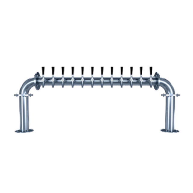 Micro Matic BG-U-12KR Biergarten "U" Draft Beer Tower Countertop 52-3/4"W X 18-7/8"H