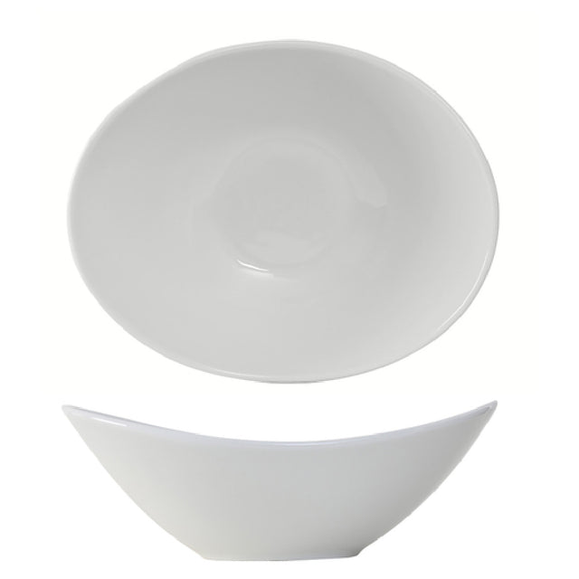 Tuxton BPD-1007 Capistrano Bowl 40 Oz. 10" X 8-1/4" X 3-5/8" H