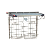 Metro SW-1836S4-30-SINK - SmartWall Life Complete Kit For Sinks, One-shelf, Type 304 Stainless Steel Components: Wall Track