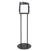 Hubert 91070 - Sign Holder, Floor Stand, 11" X 47"H Overall