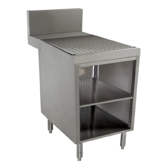 Advance Tabco PRSCO-24-24-M Prestige Underbar Drainboard Cabinet Open Front 24"W X 30"D X 36"H